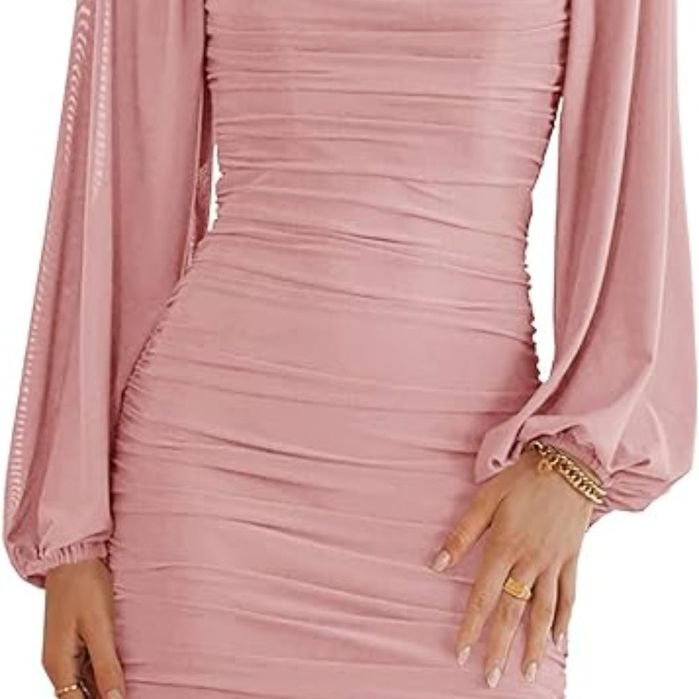 Pink Bodycon Dress